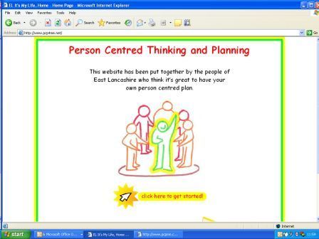 PCP Website Screenshot